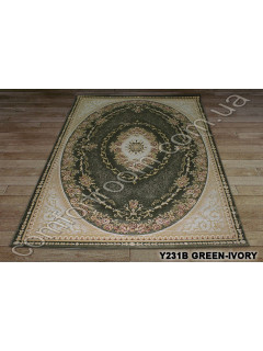 Килим Turkistan 231b green-ivory